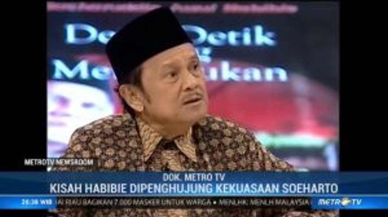 Kisah Habibie di Penghujung Kekuasaan Soeharto