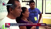 Denuncian en Veracruz desabasto de medicamentos para tratar cáncer
