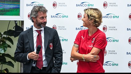 Le parole di Mister Ganz e capitan Giacinti a Milan TV