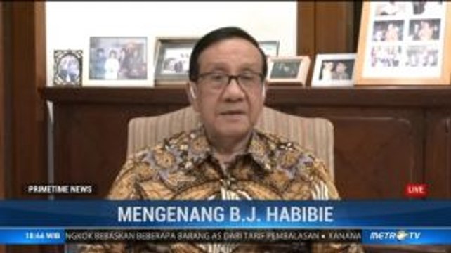 Akbar Tanjung Kenang Peran Penting BJ Habibie di Era Reformasi
