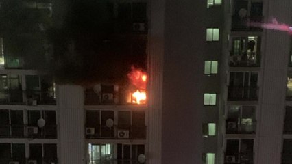 안산 선부동 아파트 화재...60여명 대피 / YTN