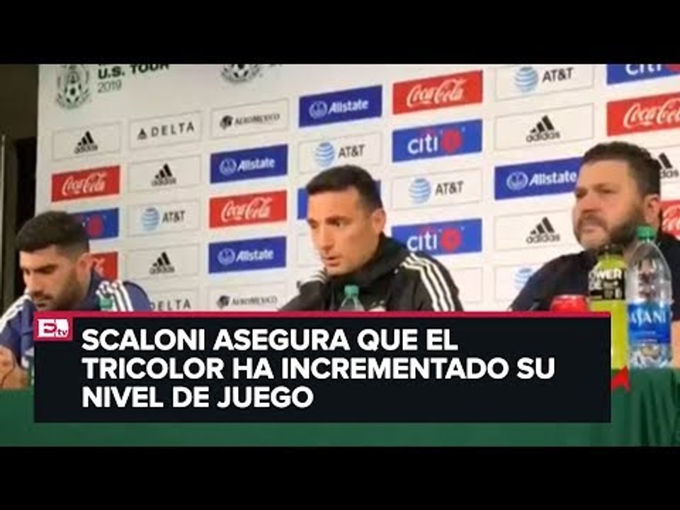 Se alista el encuentro México-Argentina