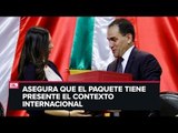 Arturo Herrera habla sobre el Paquete Económico 2020