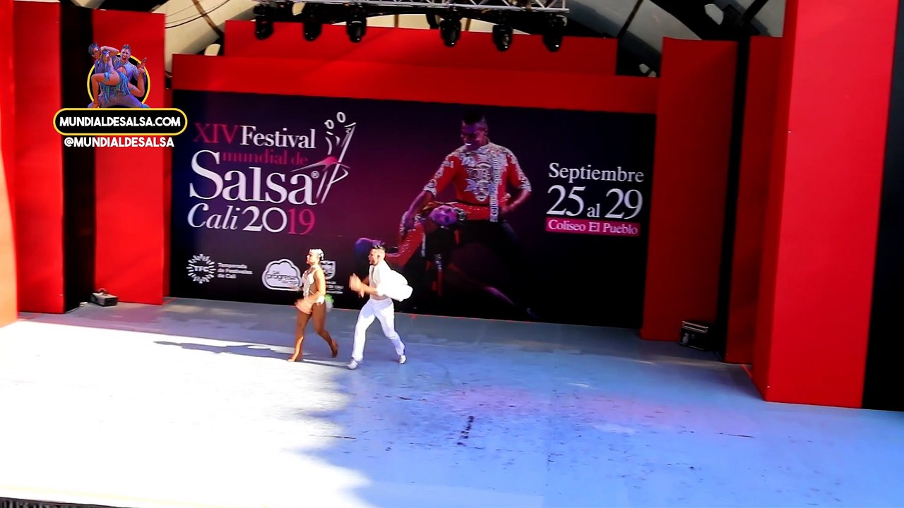 Jennifer Florez y Jhon Freddy Herrera, XIV Festival Mundial de Salsa Cali 2019