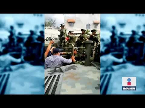 Pobladores se enfrentan a militares por bodega decomisada | Noticias con Ciro Gómez Leyva