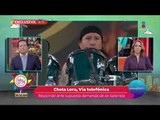 Chela Lora aclara supuesta demanda por parte de exbaterista de 'El Tri' | Sale el Sol