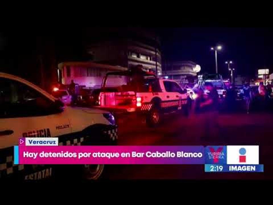 Ya hay detenidos por el ataque al bar "Caballo Blanco" | Noticias con Yuriria Sierra