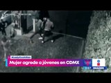 Mujer agrede con un chuchillo a jóvenes en la CDMX | Noticias con Yuriria Sierra