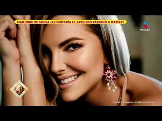 ¿Marjorie de Sousa ha considerado quitarle el apellido Gil a su hijo? | De Primera Mano