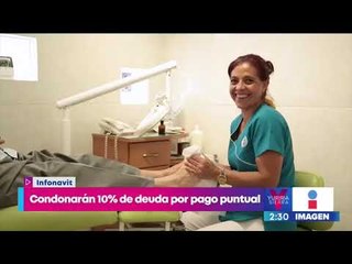 Infonavit condonará tu deuda si llevas pagado el 90% | Noticias con Yuriria Sierra