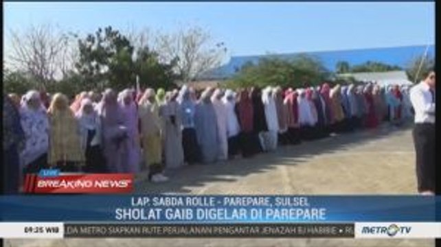 Doakan Habibie, Mahasiswa UM Pare Pare Gelar Salat Gaib