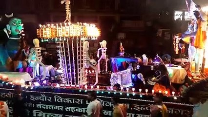 स्वदेशी मिल्स द्वारा काल भैरव जन्मोत्सव झाँकी (Bulletin Exclusive)