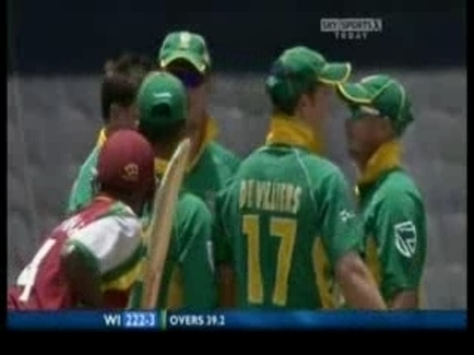 Sa v wi 5th odi 2008 [ wi ing ]