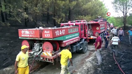 Kazdağları’nda çıkan orman yangını söndürüldü