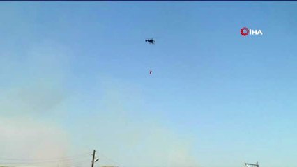 Dev besi çiftliğindeki yangın 22 saatte kontrol altına alındı