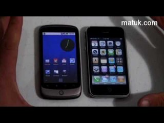 Comparativo del Nexus One de Google y el Iphone
