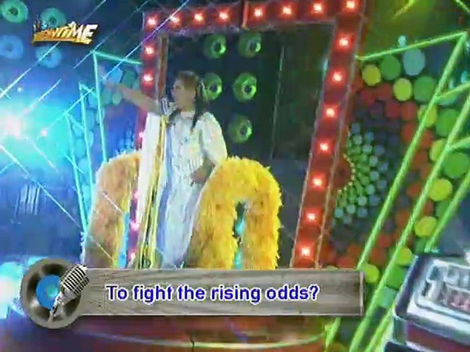 Stars on 45: Ma. Niña Bonito, 51 Years old singing I Need A Hero and Rehab