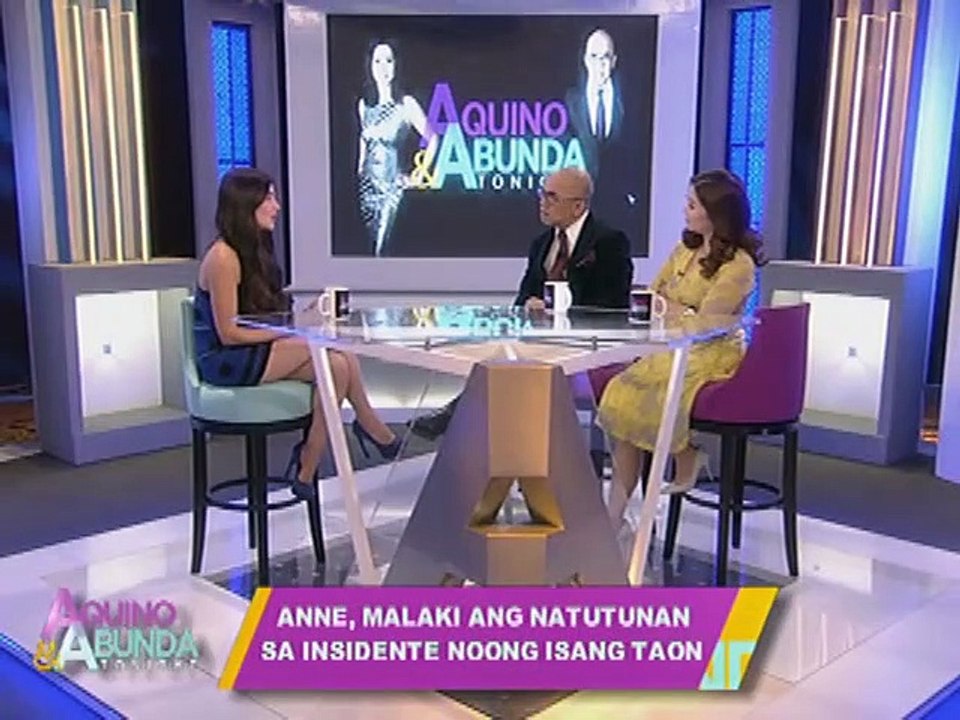 Anne Curtis, maraming natutunan sa bar incident last year