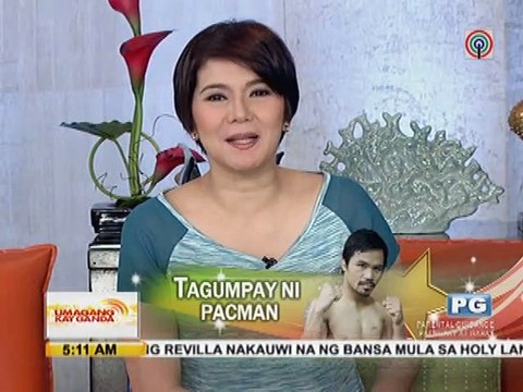 Local %26 Foreign celebrities binati si Pacquiao sa pagkakapanalo laban kay Bradley