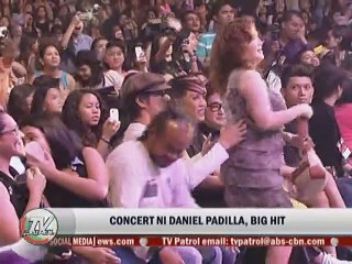 Concert ni Daniel Padilla, big hit