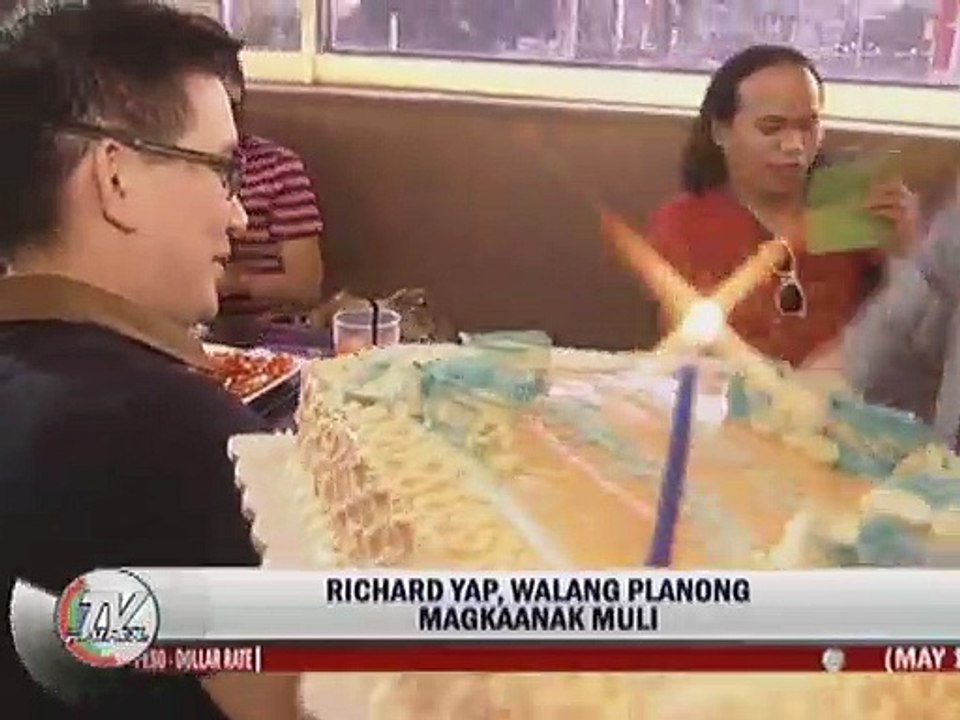 Richard Yap, walang planong magkaanak muli