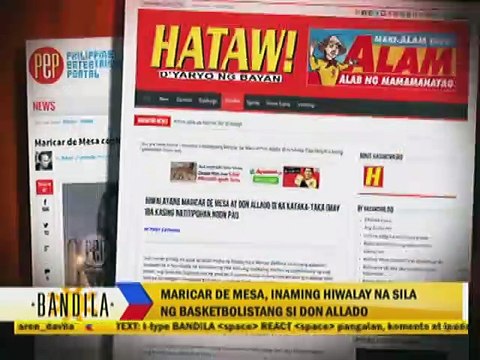 Maricar De Mesa, inaming hiwalay na sila ng basketbolistang si Don Allado