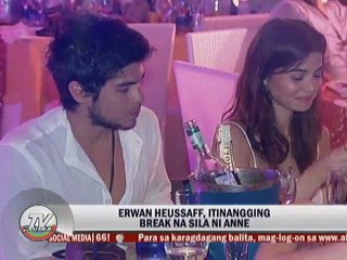 Erwan Huesaff, itinangging break na sila ni Anne
