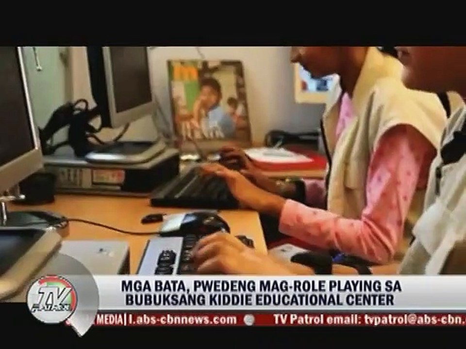 Mga bata, pwedeng mag-role playing sa bubuksang Kiddie Educational Center