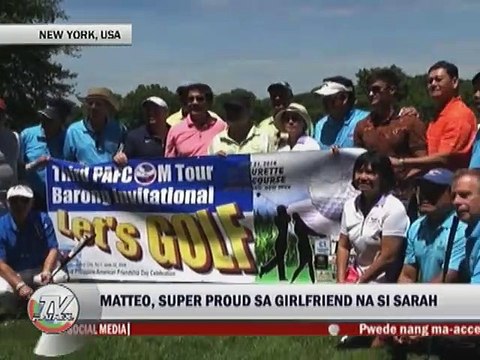 Matteo, nirerespeto ang magulang ni Sarah kaya hindi na muna nagsalita