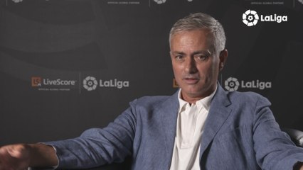 Mourinho disfruta por primera vez como aficionado de LaLiga
