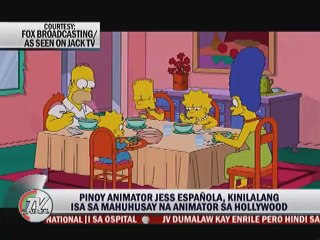 Pinoy Animator Jess Espanola, Kinilalang isa sa mahusay na animator sa Hollywood
