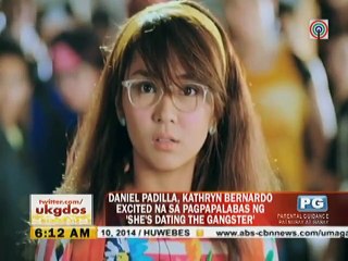 Télécharger la video: Daniel Padilla at Kathryn Bernardo, excited na sa pagpapalabas ng 'She's Dating The Gangster'