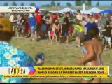Washington State, sinubukang masungkit ang World Record sa Largest Water Balloon Fight