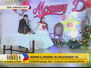 Mommy D, umaming 'In a Relationship' na