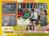 Piolo, Bea, Kim at Gerald, pumirma ng bagong kontrata sa ABS-CBN
