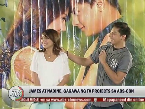 James at Nadine, gagawa ng TV Projects sa ABS-CBN