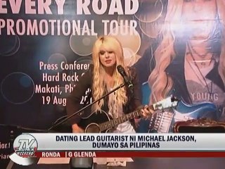 Dating lead guitarist ni Michael jackson, dumayo sa Pilipinas