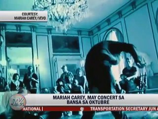 Mariah Carey, May Concert Sa Bansa sa Oktubre