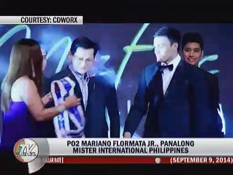 PO2 Mariano Flormata Jr., panalong Mister International Philippines