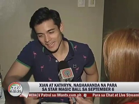 Xian at Kathryn, Naghahanda na Para sa Star Magic Ball sa Septembder 6