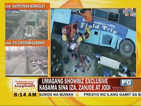 Umagang showbiz exclusive kasama sina Iza, Zanjoe at Jodi