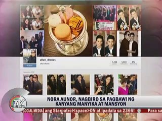 Nora Aunor, nagbiro sa pagbawi ng kanyang manyika at mansyon