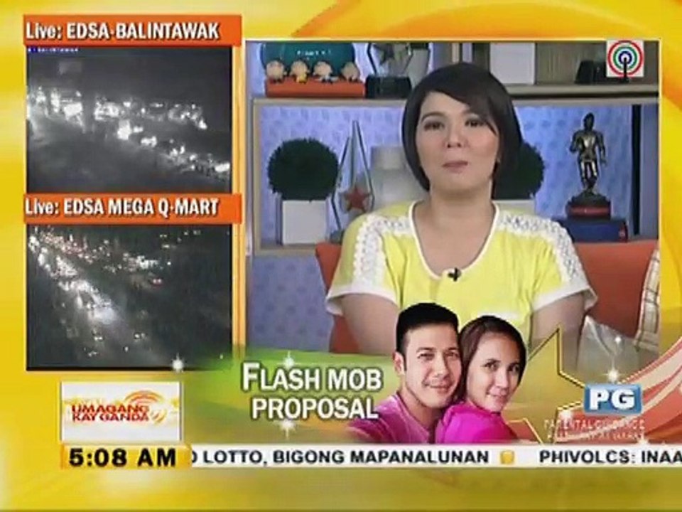 John Prats, dinaan sa flash mob ang ptoposal kay Isabel Oli - video ...