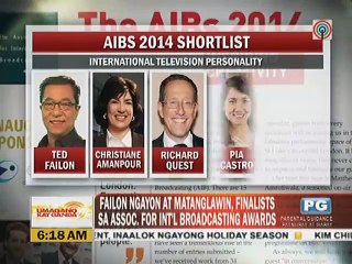 Failon Ngayon at Matanglawin, finalists sa Assoc. For Int'l Broadcasting Awards