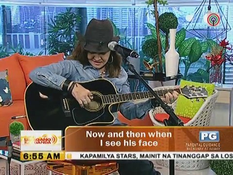 Lou Bonnevie sings Sweet Child Of Mine live on UKG