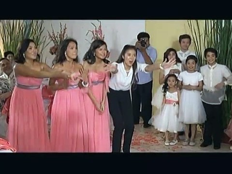 Sino ang nakasalo ng wedding bouquet ni Bianca at ng garter ni Gin?