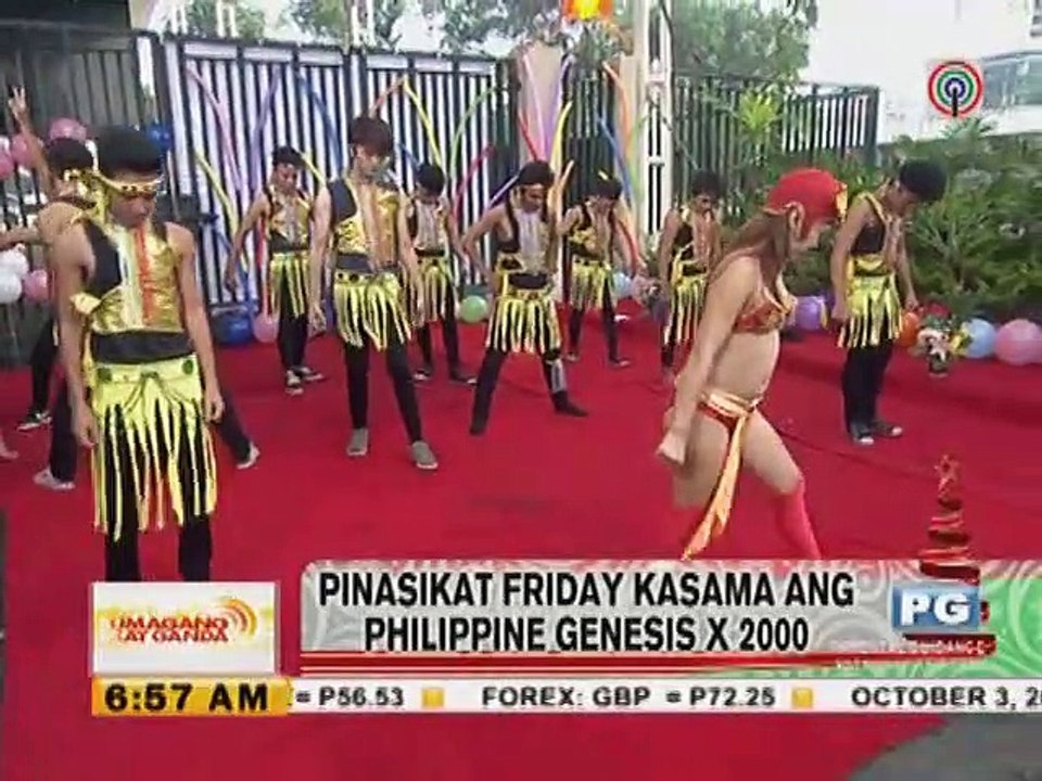 PINASikat contestant, Philippine Genesis X 2000, performs live on UKG