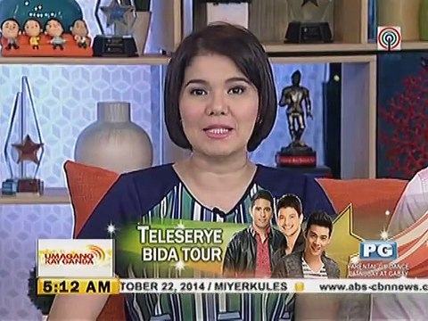 Kapamilya leading men, lumipad pa-Australia para sa Teleserye Bida Tour 2014