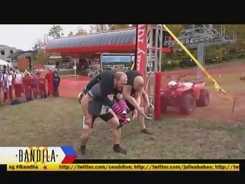 50 Couples, sumabak sa North American Wife Carrying Championship