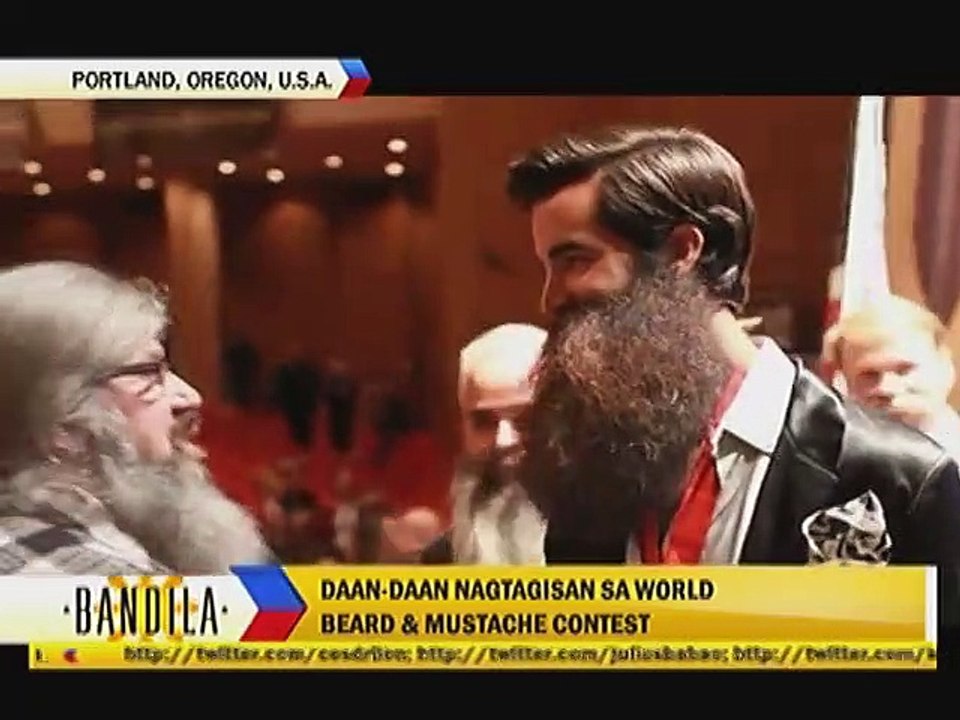 Daan-daan nagtagisan sa World Beard and Mustache Contest